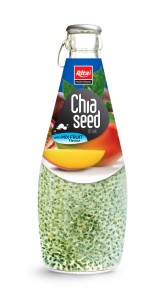 290ml Chia Seed drinks with Mix Fruit Flavour